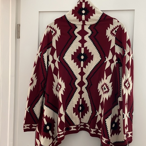 Tribal print cardigan size M - Picture 4 of 5